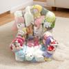 45x35x30cm/100x95x90cm PVC Stuffed Animal Bean Bag Storage Waterproof Stuffed Animal Bean Bag Cover Organizer(Not With Toys)