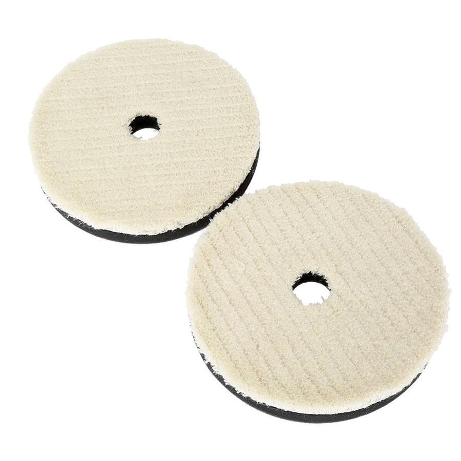 

2 Pcs 6 Round Car SUV Care Woolen Polishing Pad Cleaning Waxing Buffing Cushion