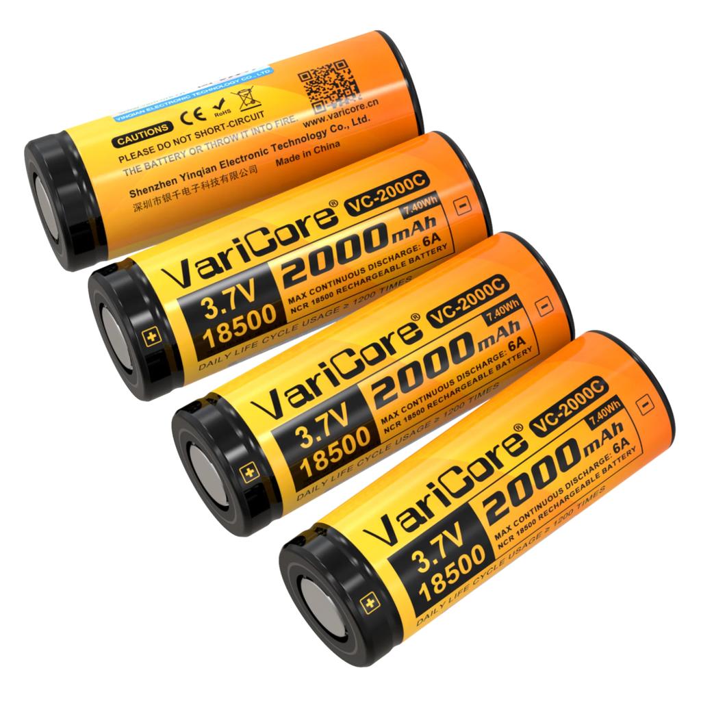 Akumulator Bateria Ogniwo Varicore Vc-2000C 18500 Li-Ion 3.7V 2000Mah