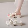 Sandals Women Wear New Soft-soled, Lightweight and Non-slip Two-in-one for Summer Wear, Height-increasing Fairy Skirt Slippers