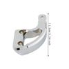 Wear Resistant Passenger Peg Brackets Replacement Aluminum Alloy Motorcycle Accessories for Harley VRSCA