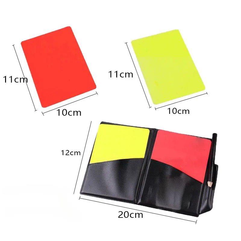 Referee Set Football Referee Cards Notebook Football Pencil