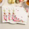 20Pcs/pack 33x33cm Plant Flower Printed Paper Tableware Disposable Napkin Tissues Home Wedding Party Decoration
