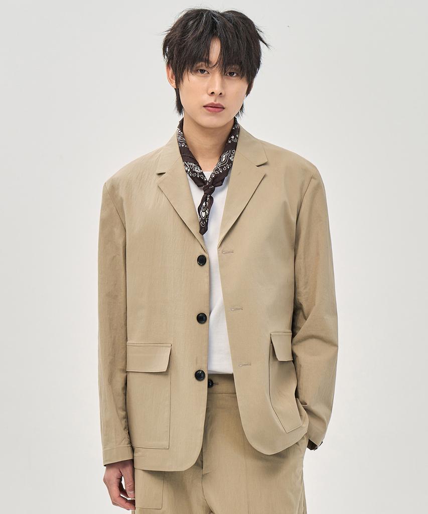 Prairie Comfy Cn Work Blazer (Beige)