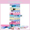 Stacking Toy Wooden Cartoon Animals Printing Kids Educational Game Interactive