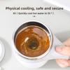 Stainless Steel Portable Magnetic Electric Mug For Coffee Lovers