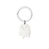 Cute Ghost Stainless Steel Keychain Creative Cartoon Design Stylish Bag Pendant Practical Lightweight Daily Key Accessory