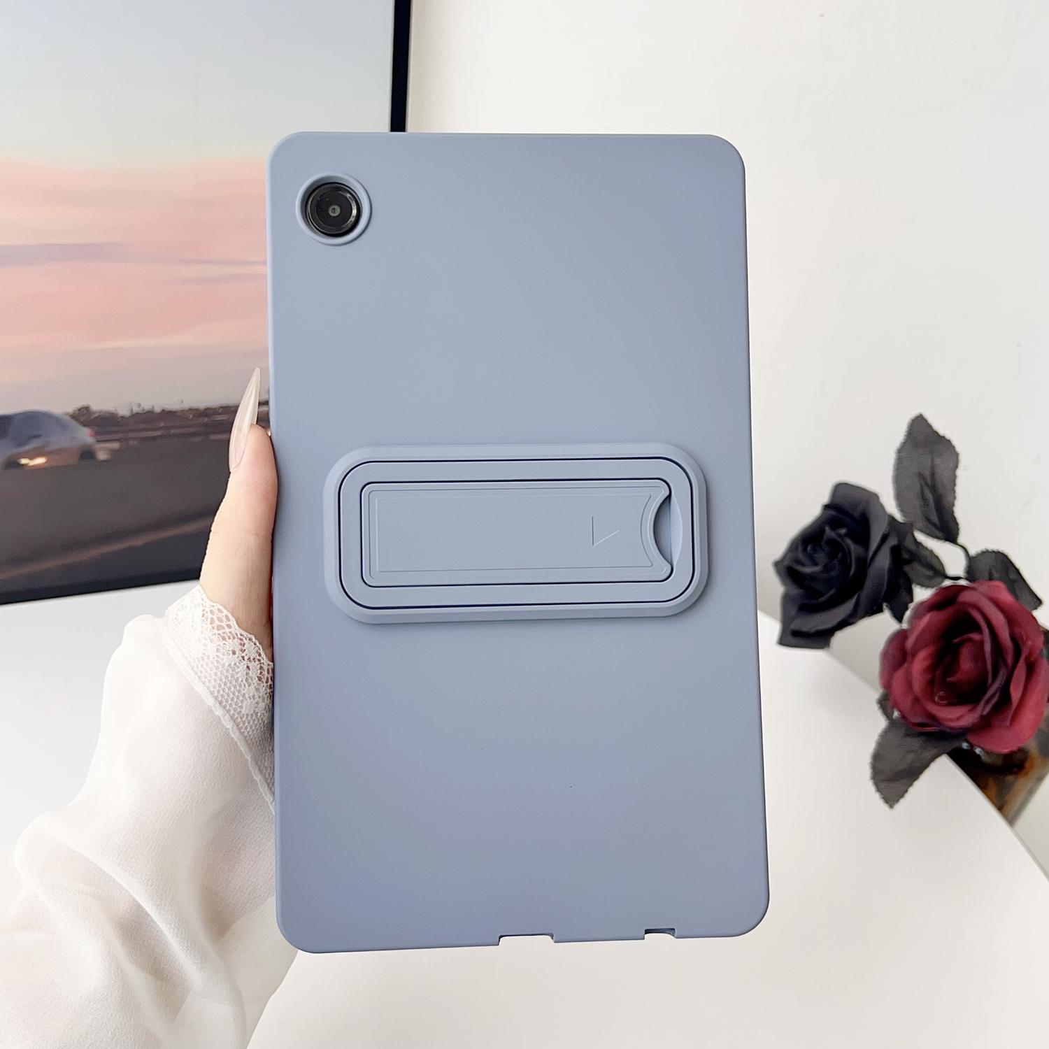 Stand Tablet Hoesje Voor Samsung Tab S11 A11 A9 Plus A9+ A8 A7 Lite 11 10.5 8.7 inch Kickstand Zachte Siliconen Houder Cover Tab A11 8.7inch