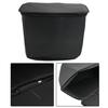 1 Pcs Scooter Basket Liner Black Microfiber Leather