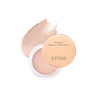 ETVOS Mineral Radiant Skin Balm Sensitive Skin Base Makeup Shine Transparency Reduces Dryness and Fine Lines Highlight Balm Evaluation Test Human