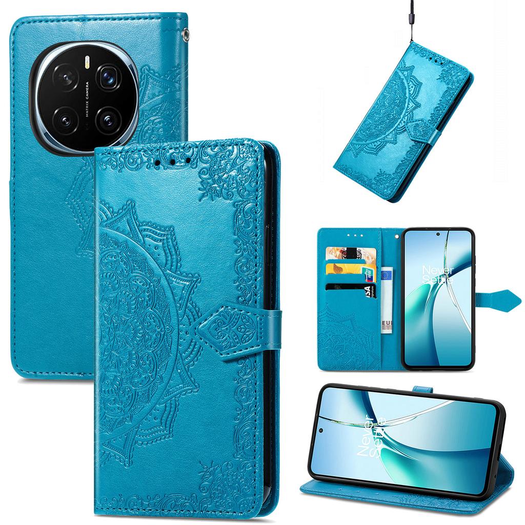 For Honor Magic7 5G Wallet Case Mandala Flower Leather Phone Cover Stand