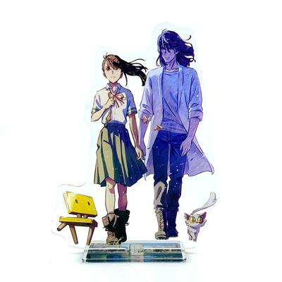 Suzume no Tojimari Suzume's Door-Locking Figurka Suzume Iwato Munakata Souta Daijin akrylový stojan