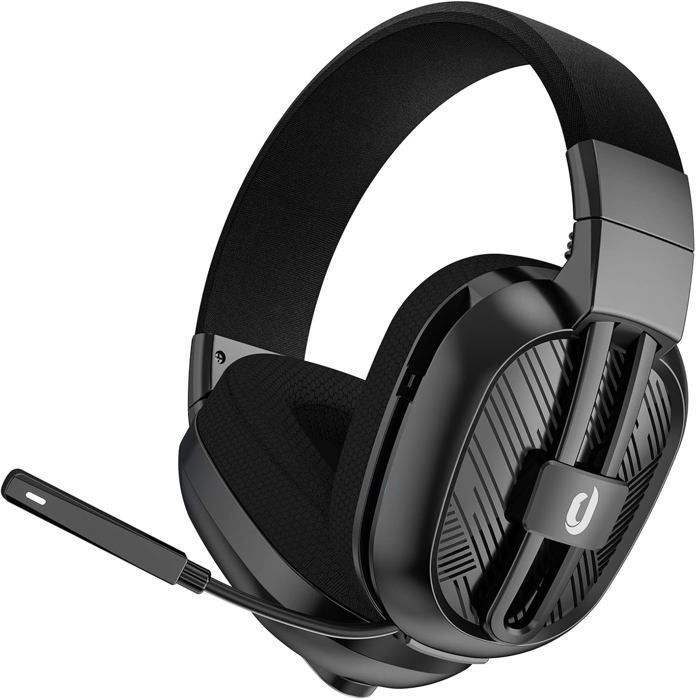 Gaming Headset - Wireless - 50h Battery Life - Noise-Canceling Microphone - Compatible PS5/PC/PS4/Mac