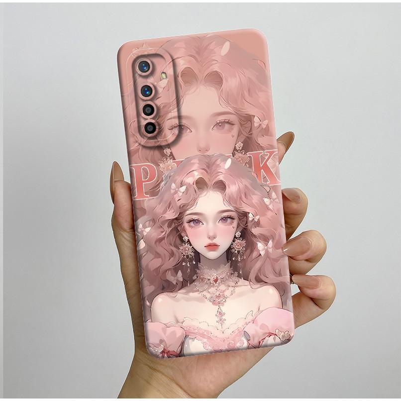For Realme X2 XT Case RMX1921 RMX1991 RMX1993 Pretty Flowers Silicone Soft TPU Shockproof Phone Cover For OPPO K5 Coque Fundas
