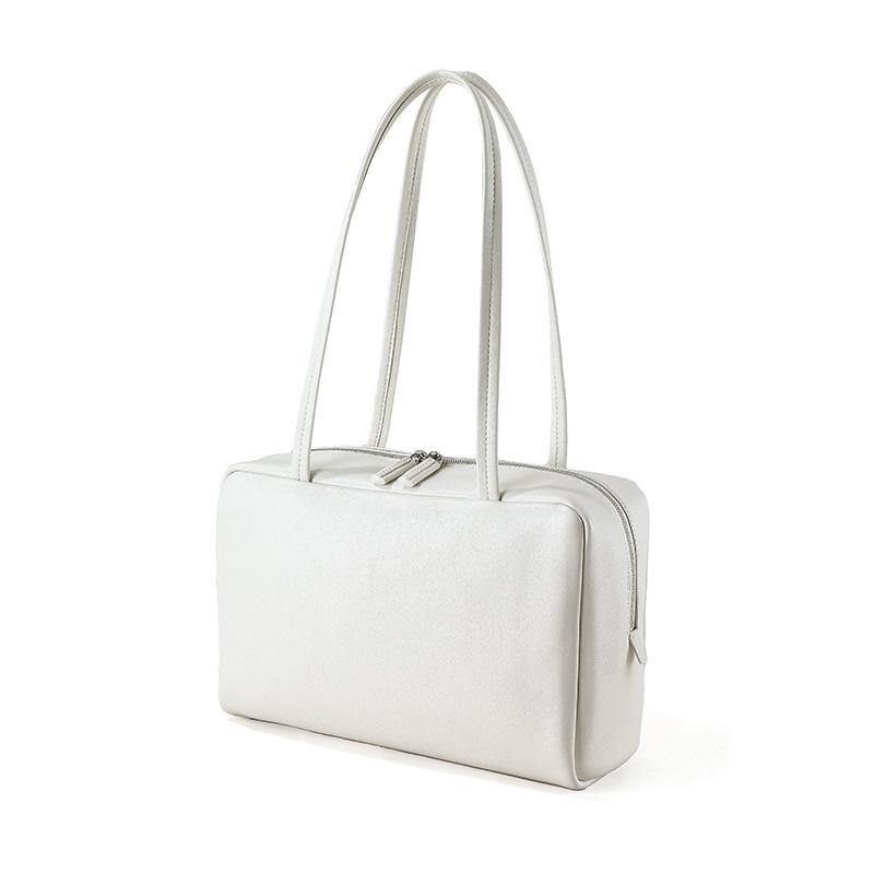 Large-capacity Underarm Bag Fashionable and Versatile Genuine Leather Single-shoulder Bag