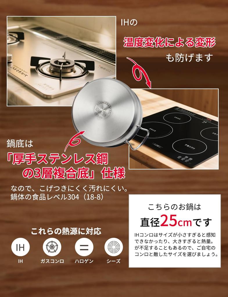 CORKAS 2-Tier Bamboo Steamer, 18cm, Home Steamer with Dedicated Steamer Pot Set, Chinese Steamer, Basket, and 50 Steaming Sheets