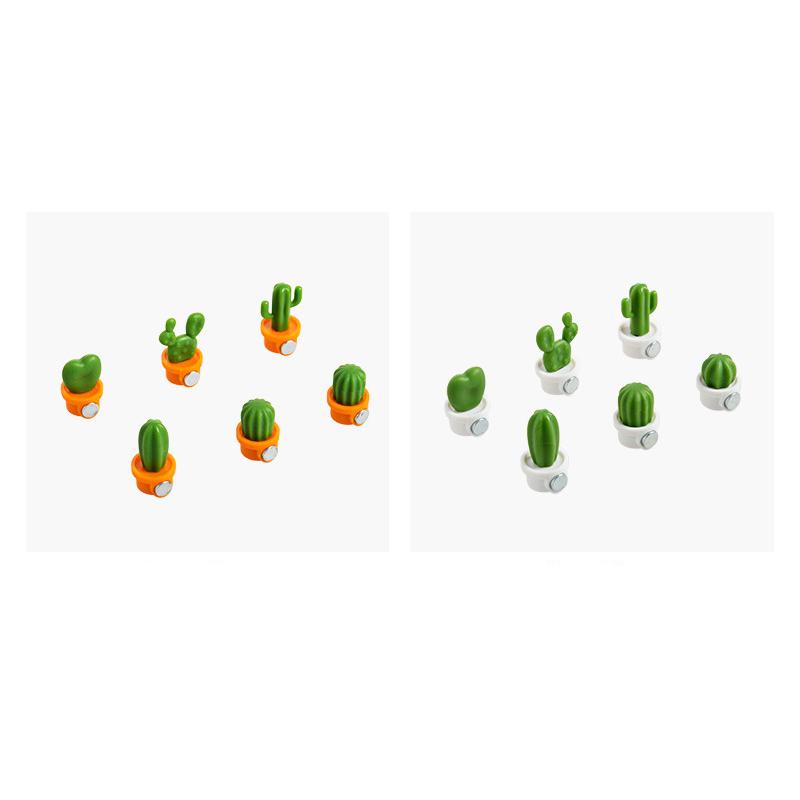 Kitchen Sticky Note Cactus Two-Color Optional Succulent Home Decor Fridge Magnet Refrigerator Decoration Gift Poster Anime