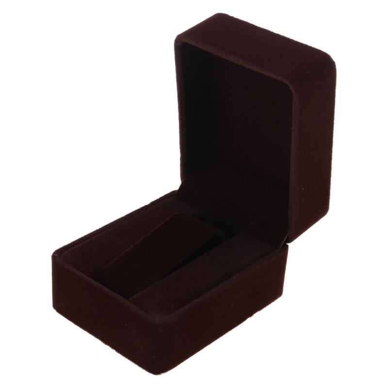 Flannelette Watch Holder Waterproof Storage Box Single Watches Case Jewelry Box