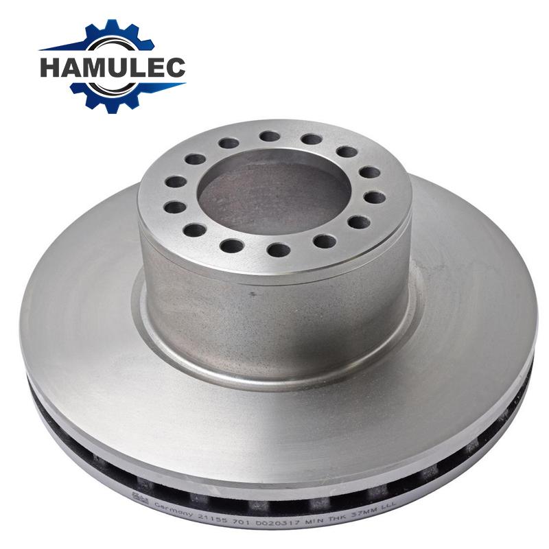 Heavy Truck Brake Rotor Semi Trailer Spare Parts Bus Brake Disc for Mercedes ATEGO 9754210012 9754210112 9754210212
