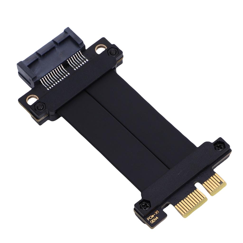 PCIe 4.0 X1 Extension Cable 180 Degrees  Full Speed Lossless Gen 4 GPU Graphics Card Extension Cable for M.2 WiFi