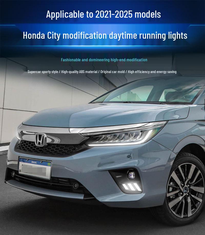 21-25 Model Honda City Overseas Edition LED Daytime Running Lights