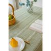 Cotton Linen Tablecloth With Tassels Waterproof Oilproof Tea Striped Table Cloth Thick Rectangular Wedding Dining Table Cover