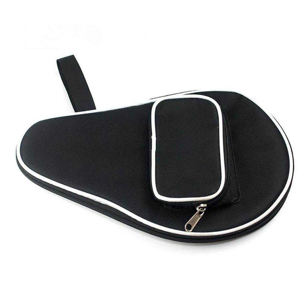 Professional Table Tennis Racket Case Cover for 1 Ping Pong Paddle Bat 3 Balls Sports Goods