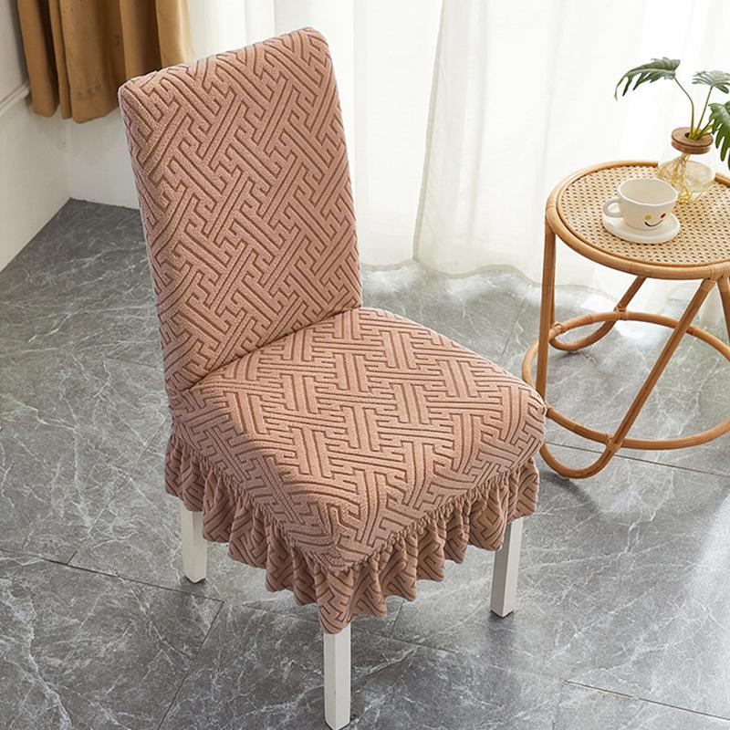 Jacquard Stretch Stuhlhussen für alle Jahreszeiten