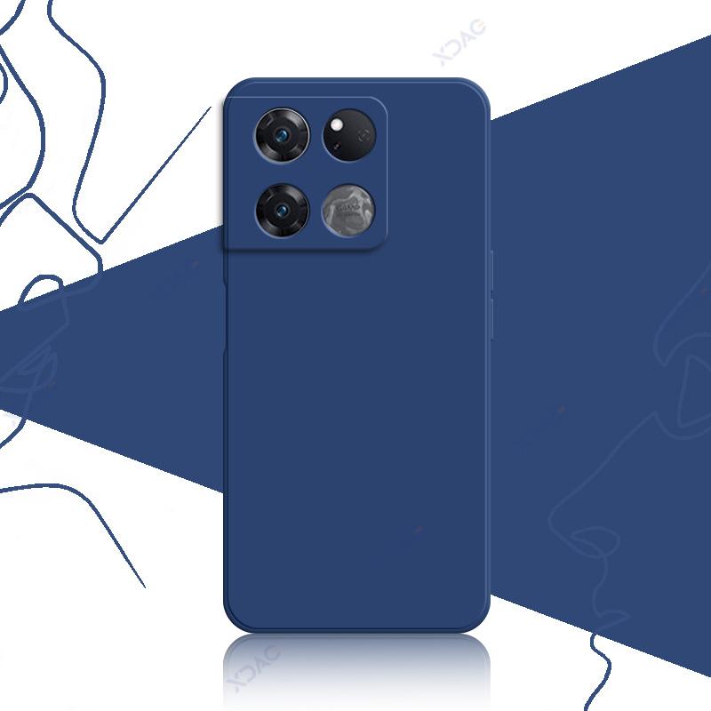 Handyhüllen für OnePlus Ace Racing OnePlusAceRacing 5G 6.59" 360 Weiche Luxus Quadratische Flüssigsilikon Rückseite