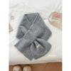 Womens Wool Blend Knit Infinity Scarf Winter Warm Soft Neck Wrap Cross Style
