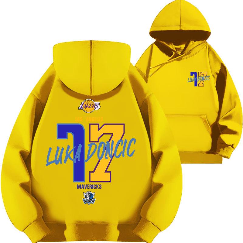 Luka Doncic #77 Lakers Mavericks Basketball Hoodie - 2025 Kollektion