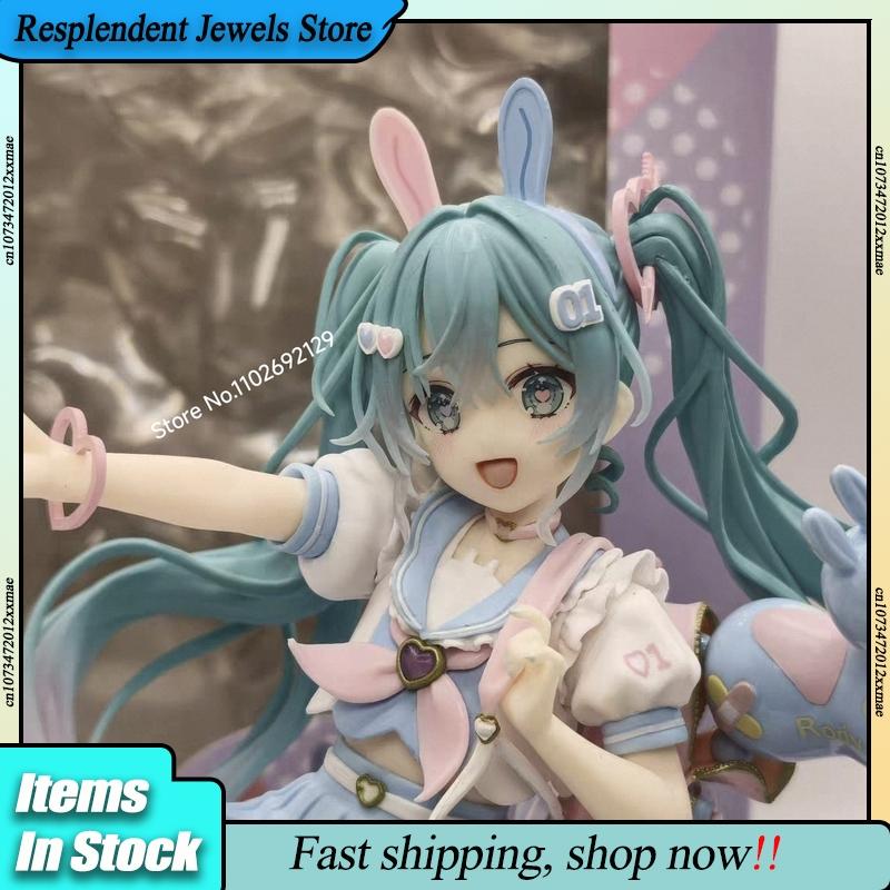 Taito A Reward Hatsune Miku×Rody Action Figure Kawaii Trendy Doll Garage Kit Desktop Girl Model Decoration Toy Birthday Gift Toy