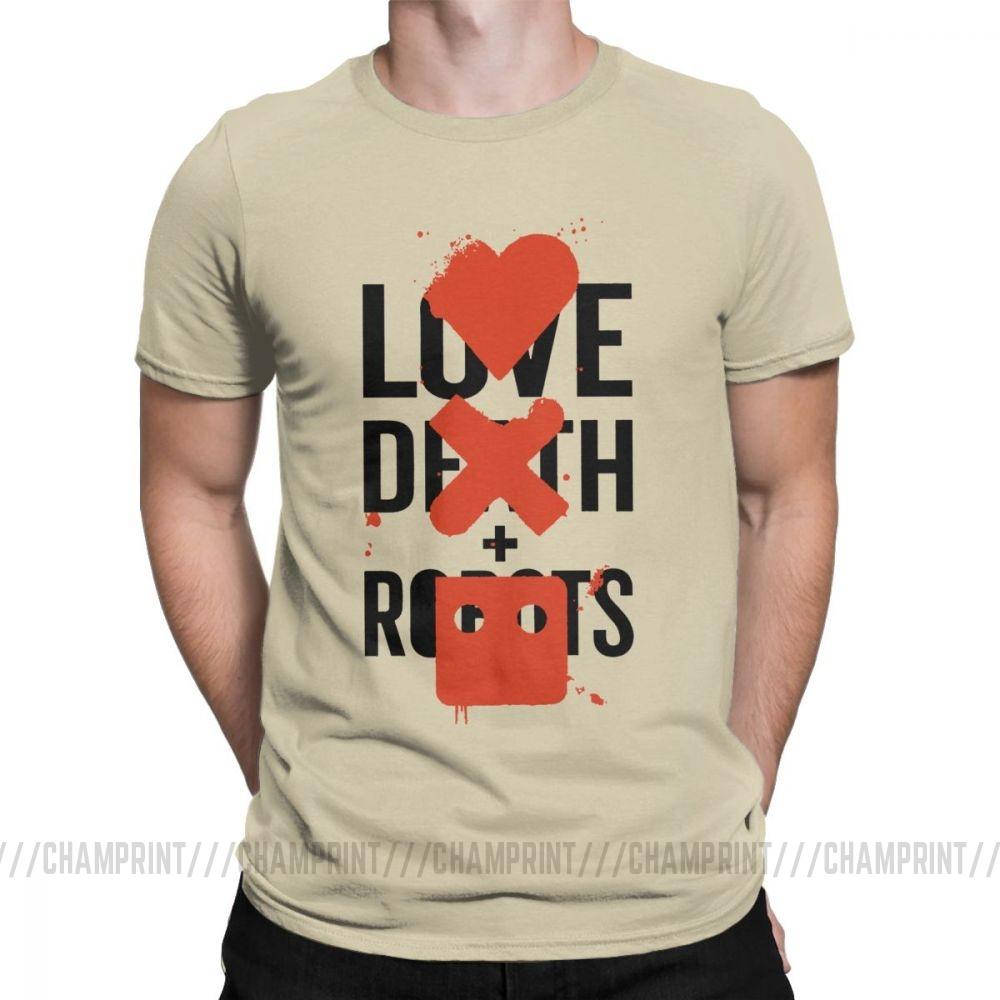 Cooles Love Death And Robots T-Shirt Großes Fan-T-Shirt Heavy Metal Sci-Fi