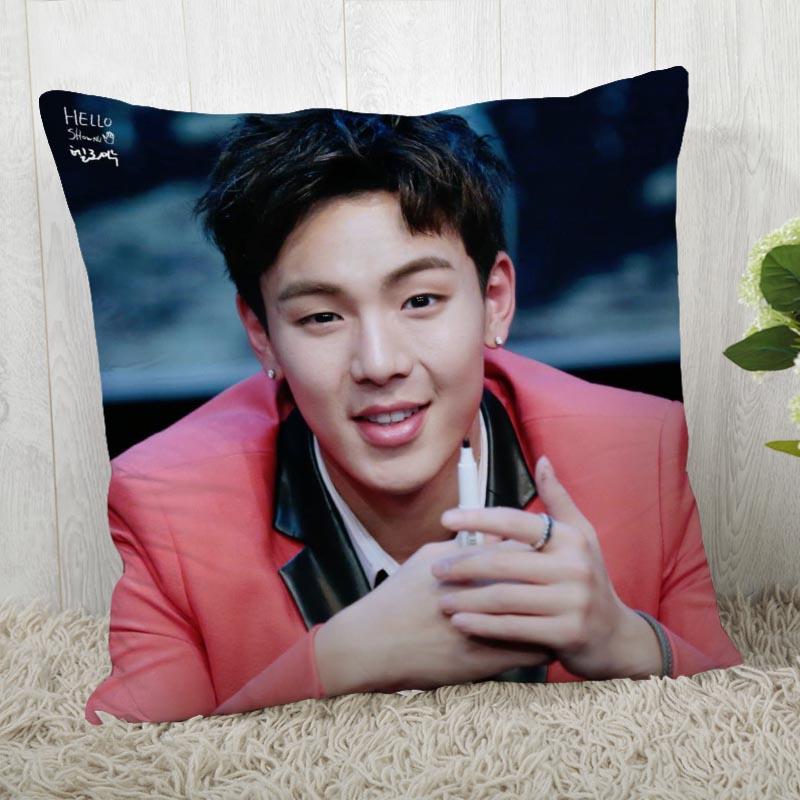 Monsta X Shownu Pillow Cover Customize Pillowcase Modern Home Decorative Pillow Case For Living Room