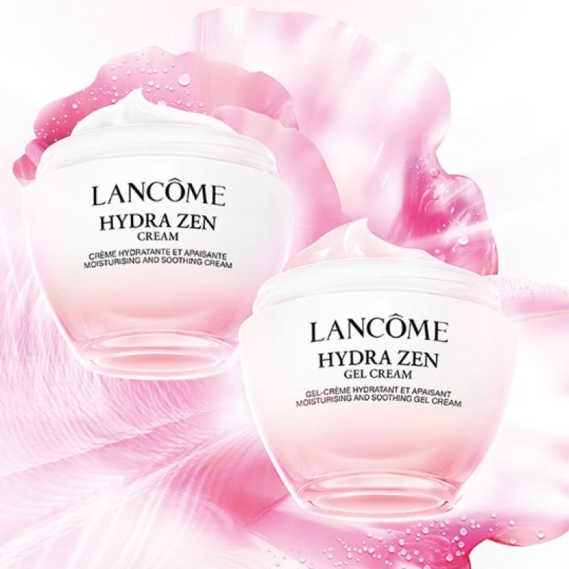 Lanc Me Hydragen Moisturizing And Soothing Gel Cream 50ml  +15ml Extra Cream Included  