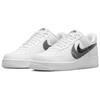 Nike Air Force 1 Low '07 Spray Paint Swoosh White Black Grey Sneakers FD0660-100