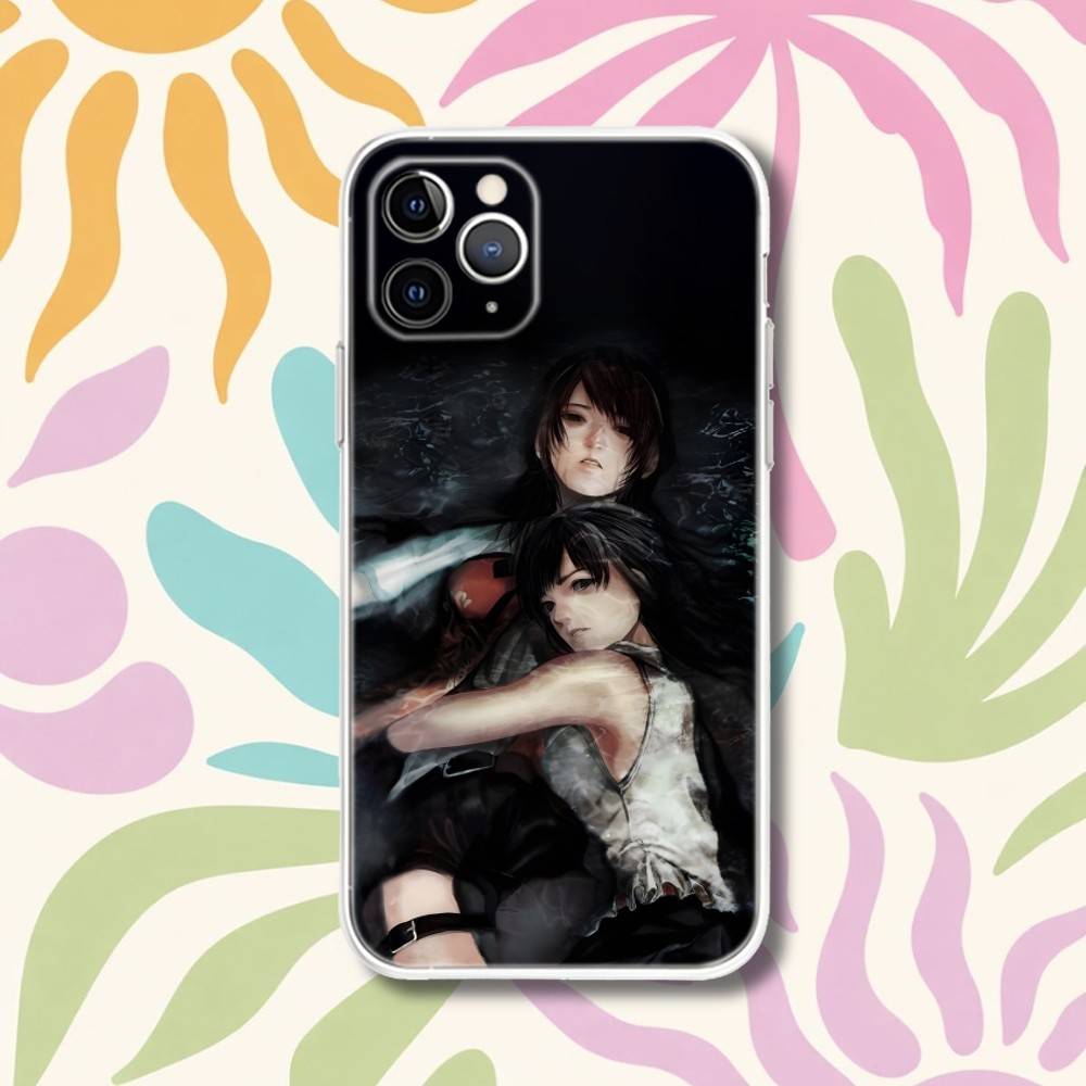 F-Fatal Frame 2 Remake Transparent Phone Case For iPhone 17,13,15,12,11,14,16 Pro Max Mini 7,8 Plus SE4,17E Air Cover Fundas