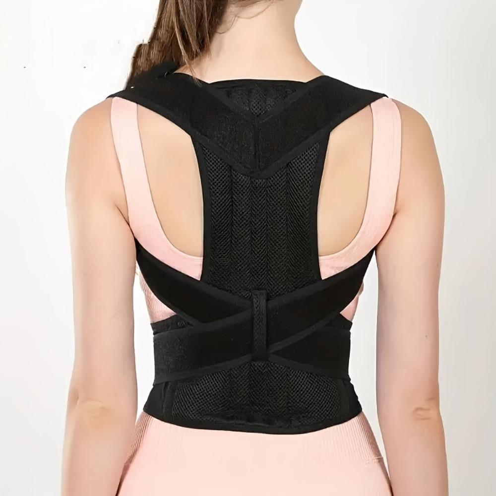 One-piece Back Adjustable Unisex Trainer, Back Brace Reinforcement Orthotic Support Fixation Belt