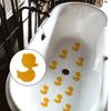 12pcs Duck Design Anti-slip Shower Tread Sticker Bathtub Non-slip Tape For Children's Floor Stairs Steps Bathroom