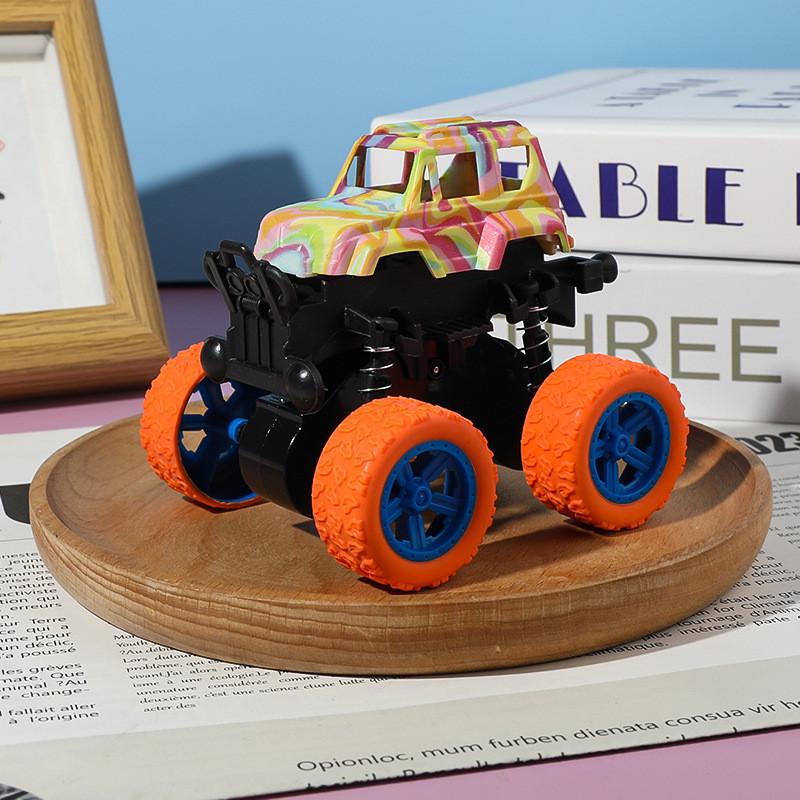 Inertia Offroad Car For Kids Durable Graffiti Kids Toy Vehicle For Boys And Girls