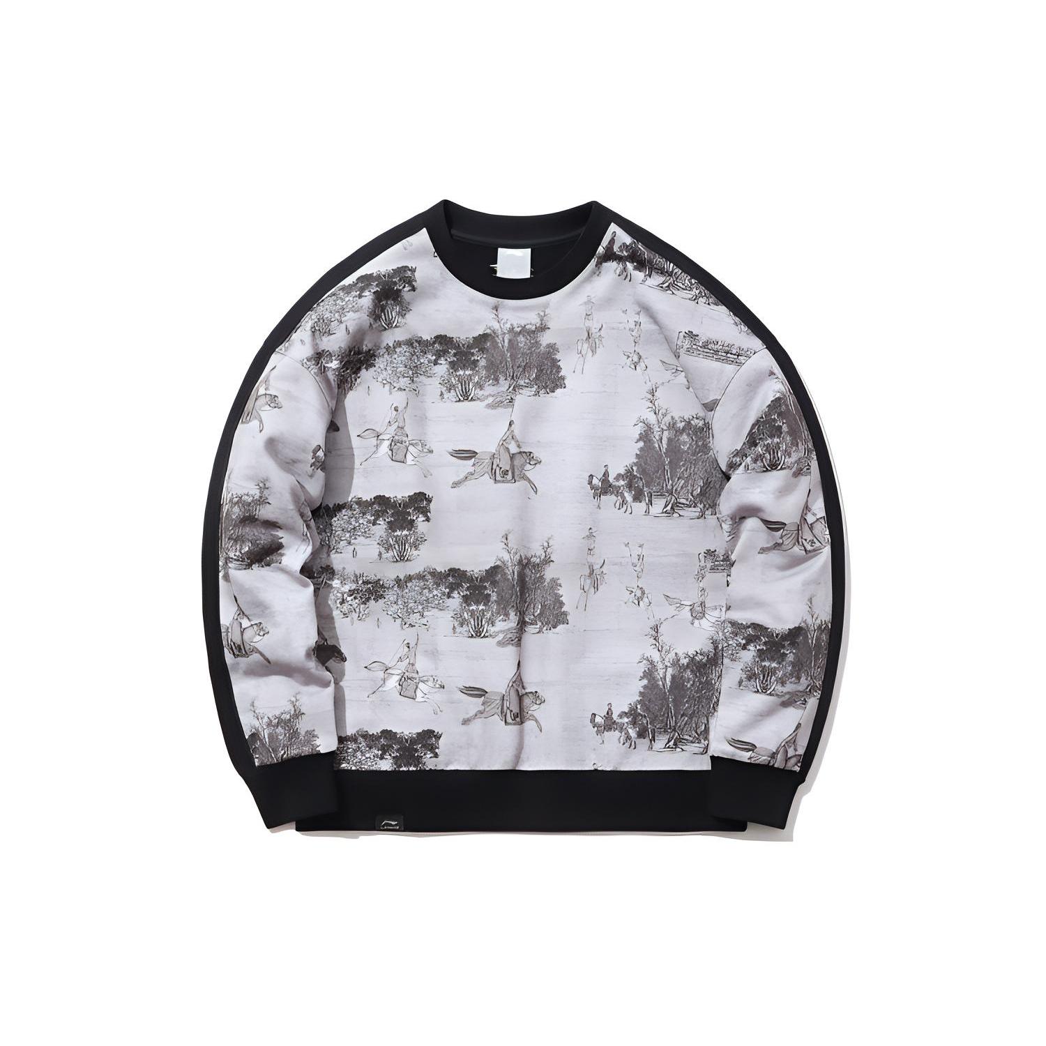 Свитшот Li Ning x GUGONG·BAOYUNLOU Унисекс Черный AWDPD31-2 XL