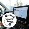USB Cable Wiring Harness Set Including 4Pin and 6Pin Option for Navigation Device Expansion In Automotive Applications