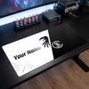 SC Freiburg Custom Large Mouse Pad, Personalized Name Text Print, Football Logo Non‑Slip Desk Mat Gaming Gift