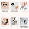 R18 Color Enamels Fashion Women Smart Ring Female Stainless Steel Intelligent Finger Ring Lady IP68 Waterproof Fitness Tracker