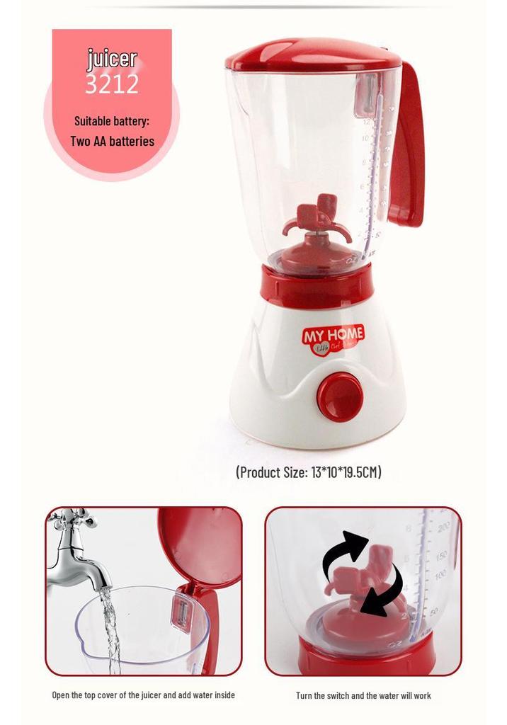 Children’s Smart Kitchen Playset with Electric Home Appliances
