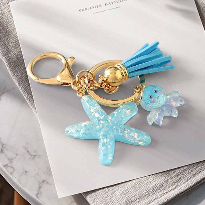 Yogodlns Cute Star Beachside Mini Backpack Hanging Handbag Pendant Bag Pendant Bags Accessories