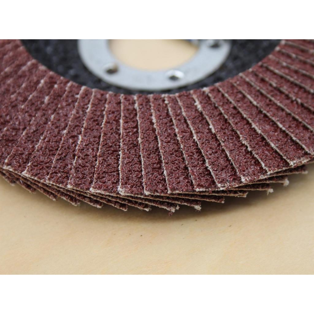 Faithfull Aluminum Oxide Flap Discs