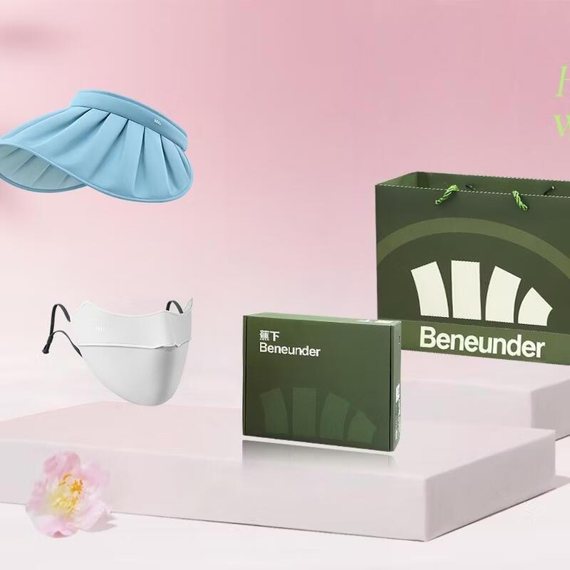 Beneunder Sun Protection Mask & Hat Gift Set
