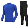 Football Suit Boys And Girls Autumn And Winter Velvet Suit Training Clothing Team Uniform Football Sports Casual Jersey