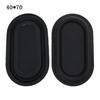 2pieces Black Vibration Plate High Sensitivity and Resolution Passive Radiators DIY Bass Speaker Loudspeaker Vibrating